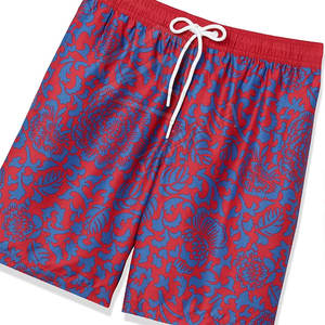 Short de Bain Homme Style High Street Séchage Rapide Imperméable Respirant Respectueux de l'Environnement 100% Coton Motif Solide Sublimation Imprimé - Product Image 3