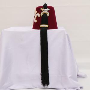 Nuevo 2023 Santuario personalizado Fez Templo personalizado de alta calidad Granate Shriner Fezzes - Product Image 6