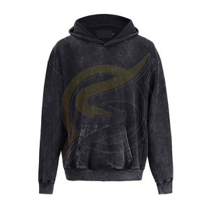 Sudaderas con Capucha Lavadas al Ácido Personalizadas al por Mayor OEM, Sudaderas de Algodón 100% para Hombre, Sudaderas con Capucha para Hombre en Venta, Diseños Personalizados, Sudaderas Unisex - Product Image 1