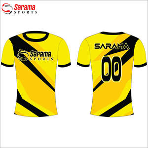 Camiseta de Fútbol Personalizada con Rayas Completas, Camisetas de Sublimación para Hombre y Mujer - Product Image 5