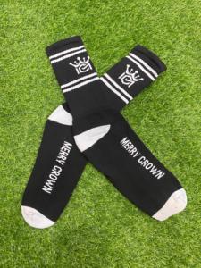 Gran oferta de calcetines atléticos a rayas para hombre de diseño personalizado, los mejores calcetines de poliéster de calidad superior en colores personalizados, antibacterianos - Product Image 5