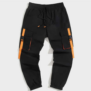 Pantalones Deportivos de Algodón Transpirable de Alta Calidad para Hombre, Pantalones Cargo de Cintura Media, Tela de Lona, Estilo Deportivo, Tinte Liso, Secado Rápido, Servicio OEM - Product Image 1