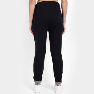 Pantalon large respirant en molleton de coton doux pour femme, style urbain, à prix raisonnable, prix de gros - Product Image 4