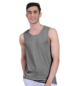 Débardeur d'été léger pour hommes avec décoration de boutons confortable et élégant pour les activités quotidiennes de gymnastique par temps chaud - Product Image 2