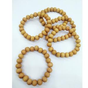 Nueva pulsera de cuentas de madera hecha a mano, nuevo estilo, embalaje personalizado, accesorio hecho a mano, pulsera de buena calidad para uso de niñas - Product Image 6