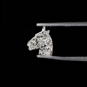 Diamants en forme de cheval de qualité supérieure cultivés en laboratoire, grade VS VVS, pierres précieuses éthiques, bagues de fiançailles, certifiées IGI, bijoux fins, Inde - Product Image 1