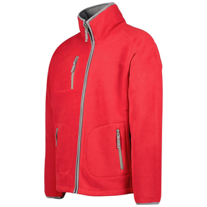 Chaqueta de lana polar ligera para hombre-Trabajo al aire libre y uso informal Logotipo frontal personalizable térmico suave Impermeable y resistente al viento - Product Image 3