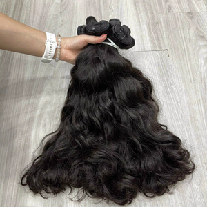 Extensiones de Cabello Humano Vietnamita Virgen al por Mayor, Proveedor de Cabello Virgen con Cutícula Alineada, Paquetes de Cabello Virgen con Cutícula Alineada - Product Image 1