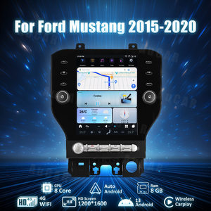 Aucar 11.8 ''Tesla Phong Cách Android 13 Xe Đài Phát Thanh GPS Navigation Cho Ford Mustang 2015 2020 Xe Đa Phương Tiện Stereo Máy Nghe Nhạc Xe Video - Product Image 2