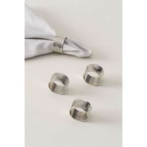 Servilleteros de acero inoxidable pulido con detalles exquisitos y perfectos para reuniones casuales y formales - Product Image 4