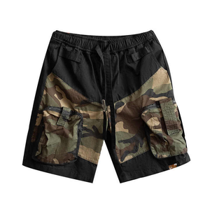 High Quality Summer Street Fashion Custom Label Multi-pocket <b>Camouflage</b> Cargo <b>Shorts</b> <b>Men's</b> Fashion Casual <b>Shorts</b> - Product Image 1