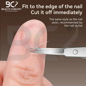 Prix de gros en acier inoxydable de qualité supérieure entièrement personnalisé avec des ciseaux à ongles à cuticules entièrement personnalisés - Product Image 5