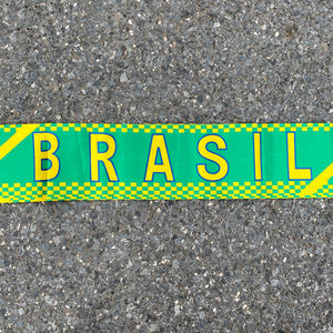 Custom Scarf Germany, Italy, England, Spain, Brazil, France, Satin Polyester Football scarves Size 14*130cm - Product Image 2