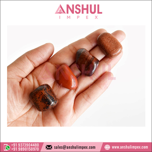Cadeau de méditation de qualité supérieure Ensemble de pierres précieuses naturelles Kit de cristaux de chakra racine cadeau de guérison pour la croissance spirituelle-bien-être - Product Image 4