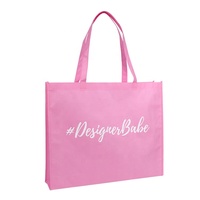 Moins cher Prix Cadeau Épicerie Écologique Carry Tote Shopping Sac Non Tissé Personnalisé avec Logo Imprimé