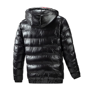 Manteaux d'hiver de haute qualité pour hommes taille plus veste chaude matelassée en coton rembourré capuche détachable coupe-vent caractéristique longue - Product Image 4