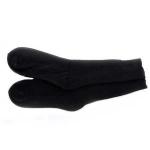 Knit Line Uniform <b>Socks</b> - <b>Black</b> - Product Image 2