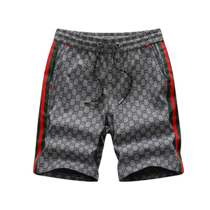 Pantalones cortos con logotipo personalizado para hombre y bolsillos laterales de ajuste relajado y pantalones cortos informales de estilo callejero - Product Image 2