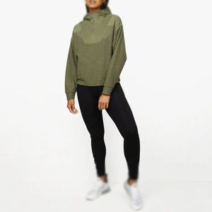 Sudadera con Capucha y Cierre de Cremallera de Alta Calidad, Ajustada, de Algodón, con Cuello Alto, 14 Cremalleras, para Mujer, Venta al por Mayor - Product Image 3