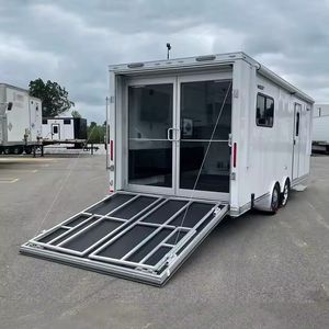 Contenedor Móvil Personalizado, Remolque de Fibra de Vidrio y Aluminio con Compartimentos Aislados para Exteriores en Venta - Product Image 3
