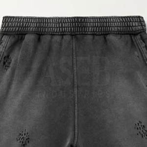 Servicio OEM, pantalones cortos desgastados de diseño personalizado al por mayor, recién llegados, pantalones cortos desgastados de etiqueta privada para adultos - Product Image 6