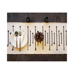 Custom OEM ODM Serviceable 14x72 Inch 160 GSM 100% Cotton Embroidered Golf Theme Lightweight Sustainable Export Table Runners - Product Image 4