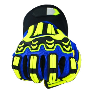 Vente chaude sauvetage industriel meilleurs gants d'impact pour les gants de travail de champ pétrolifère Tpr Protection contre les chocs Knuckle toutes les tailles logo personnalisé - Product Image 2