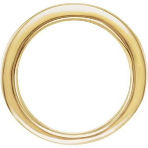 Stuller 18KY Fashionable Inlay <b>Ring</b> 50923:105P Stackable Geometric Number Style Trendy Religious Wedding <b>Ring</b> for Children 4mm - Product Image 2