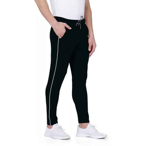 Pantalon de survêtement en coton pour homme, Fitness, Gym, coupe Slim - Product Image 4