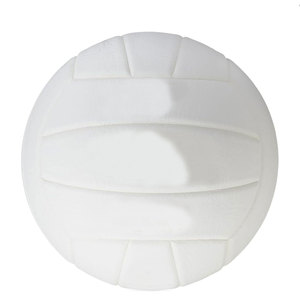 Balón de Voleibol Blanco de PU de Alta Calidad Premium – Tamaño 5, 18 Paneles Cosidos a Máquina para Juego en Interiores, Exteriores y Playa, Hecho en Pakistán - Product Image 2