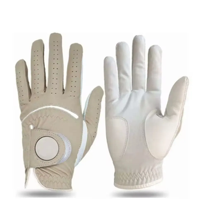 Gants de golf en peau de mouton et cuir Cabretta avec sangle de poignet réglable, conçus pour une précision sportive, un confort et une fiabilité pour une utilisation toute l'année - Product Image 3