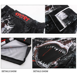 ProFitter MMA BJJ Rashguard Pantalones Cortos Deportivos Traje de Fitness Boxeo Muay Thai Compresión Unisex Adultos 100% Poliéster 240g - Product Image 5