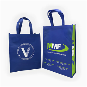 Bolsas de compras de tela no tejida PP con logotipo personalizado ecológico reutilizable portátil de fábrica OEM reciclables - Product Image 3