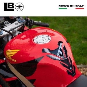 Adesivo 3D in Resina per Copertura Serbatoio Ufficiale per Honda VTR SP1-SP2 - Bianco - Product Image 4