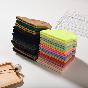 หมวกบีนนี่แบบถักสำหรับผู้ใหญ่ทั้งชายและหญิงสำหรับฤดูหนาวหมวกบีนนี่มีโลโก้ตามสั่งทำจากผ้าฝ้ายแจ็คการ์ด - Product Image 3