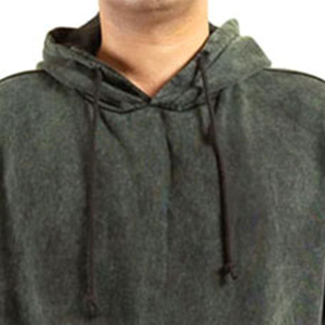 Ensemble de jogging vintage à capuche en coton 100% pour l'hiver, deux pièces, logo personnalisé, lavage à l'acide, streetwear, salle de sport - Product Image 5