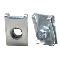 Écrou à clip en U pour tôle en acier inoxydable à serrage rapide, fixation M4 M5 M6 M8, installation rapide, maintien robuste, fabrication OEM