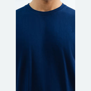Ensemble t-shirt d'été à manches courtes en coton pour hommes, tenue décontractée avec short court - Product Image 5