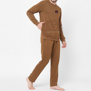 Conjuntos Deportivos de Hombre de Alta Calidad para Invierno, Casuales, Sólidos, 100% Algodón, Corte Regular, Ropa de Moda al por Mayor - Product Image 2