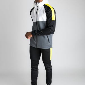 ชุดกีฬาขนแกะแห้งเร็วระบายอากาศได้ดีเป็นมิตรกับสิ่งแวดล้อมของผู้ชายดีไซน์แบบกำหนดเองสำหรับฤดูหนาวยิมฝึกซ้อม - Product Image 1