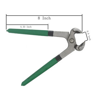 8'' Inches Stainless Steel Hoof Trimming Tools Hoof Nippers High Carbon Stainless Steel Hoof Caring Instruments 8.0 Inches Tools - Product Image 2