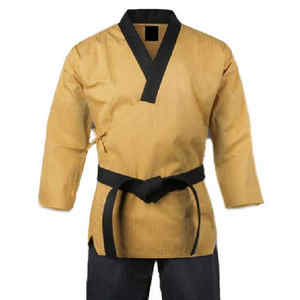 Ensembles d'uniformes de judo légers de haute qualité pour la formation professionnelle 100% vêtements d'arts martiaux en coton - Product Image 4
