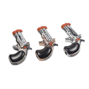 Accendino a Doppia Fiamma Ever Tech a Forma di Pistola Antica, Ricaricabile a Butano, Fiamma Regolabile, Unisex - Product Image 6