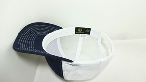 Sombreros de camionero multicolor con logotipo personalizado, sombreros deportivos estructurados de lona de perfil alto, parte trasera de malla ajustable para ciclismo, producto ODM - Product Image 6