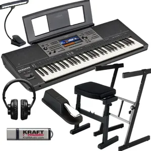 Teclado Estación de Trabajo de Arreglos Musicales Mundiales PSR-A5000 de 61 Teclas - Product Image 1