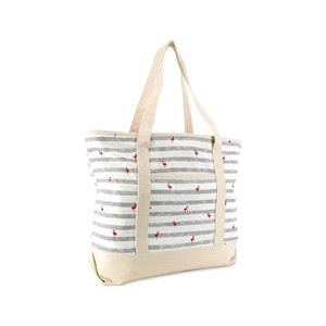 100% sacs pour femmes en toile de coton naturel sacs à outils réutilisables Logo imprimé personnalisé Support OEM pour l'épicerie utilise des sacs fourre-tout pour femmes - Product Image 1