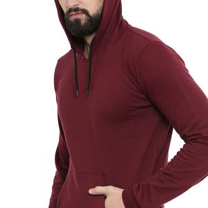 Jersey de algodón 100% para hombre, Sudadera con capucha de manga larga con estampado DTF personalizado, moda de invierno para gimnasio, ropa de calle, atuendo informal - Product Image 3