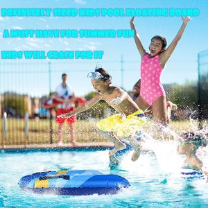 Planche de surf gonflable pour enfants avec poignées, jouet aquatique pour la plage et la piscine, idéal pour l'été - Grande Vente - Product Image 4