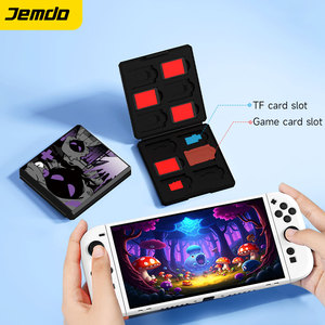 Jemdo Card scatola di immagazzinaggio per interruttore <span class=keywords><strong>Nintendo</strong></span> 12 cartucce e 12 schede <span class=keywords><strong>SD</strong></span> megnetiche gioco aperto cartuccia scatola di carte - Product Image 6