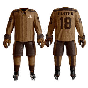 Nouveauté : uniforme de hockey sur glace léger et respirant, matériaux en polyester durables pour les sports d'équipe - Product Image 2